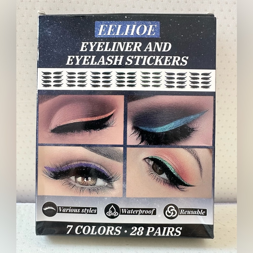 Glitter Liner/Lash Stickers NIB